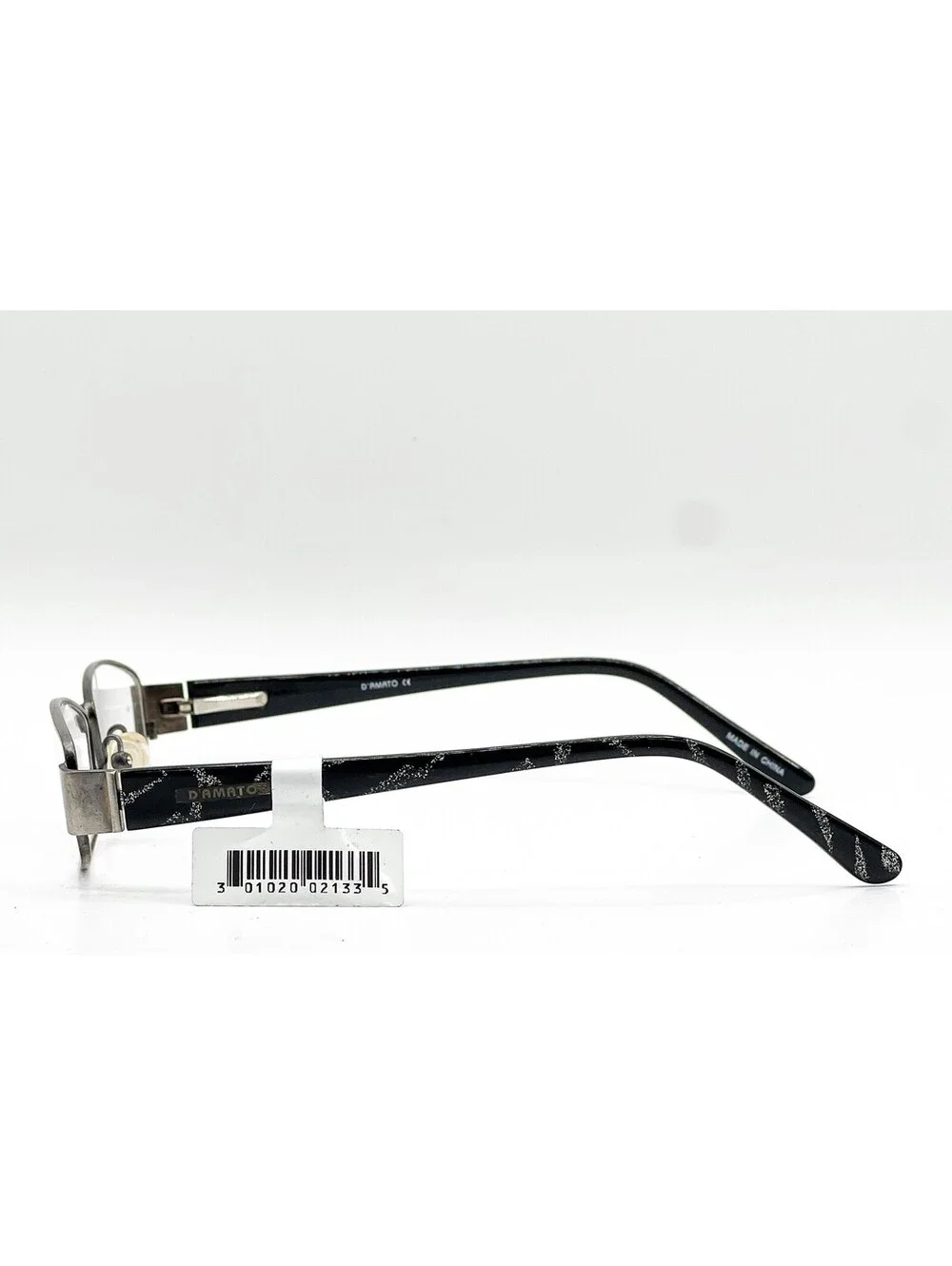 D'Amato Eyewear Dw562 Gun Gunmetal Authentic Eyeglasses 52-18-135